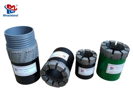 Bq Nq Hq Pq Impregnated Diamond Core Drill Bits for Wireline
