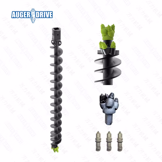 Earth Auger for Piling and Soil Auger