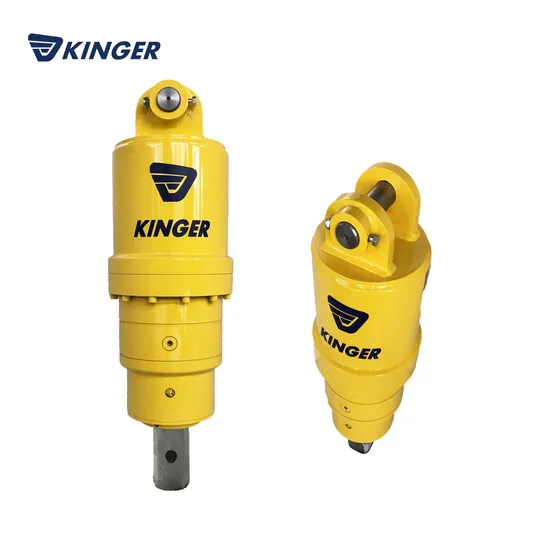 Kinger Screw Pile Auger Mounted on Excavator for Power Projects Building Piling Hot Sale Hydraulic Earth Drive with CE 