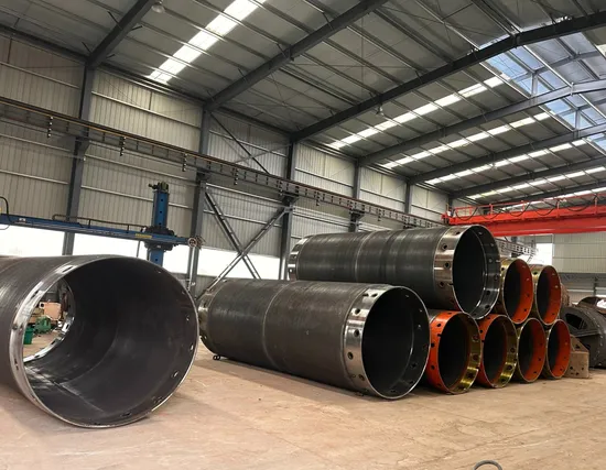 Construction Drill Rig Earth Drilling Bucket with Flat Teeth 
