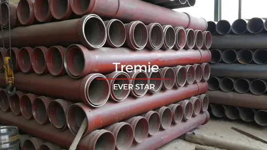 Drilling Rig Foundation Tools Tremie Pipe for Concrete Pipe Spare Parts 