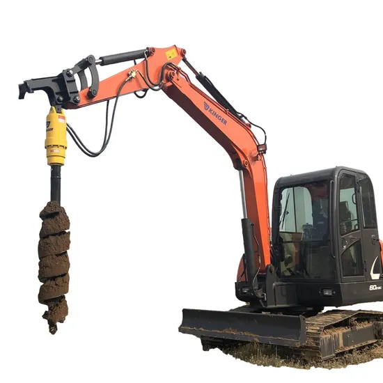 Excavator Foundation Piling Tools Hole Digger Hydraulic Drilling Auger 