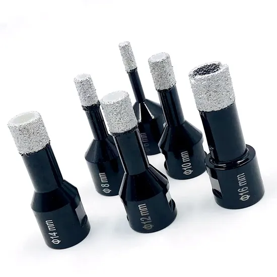 High Quality Steel Brocas Vacuum Brazed Diamond Drill Bits 