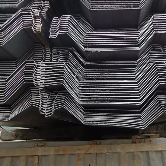 Z Type Sheet Pile Steel Pile 345 Steel Casing for Bored Pile 