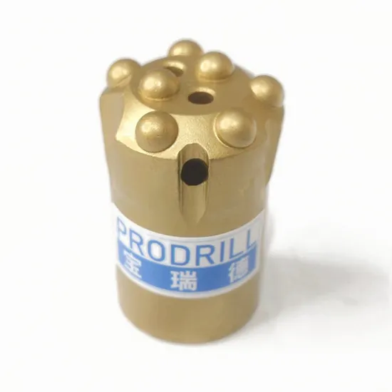 7 Degree Tapered Button Bit for Mining Quarrying and Rock Drilling 