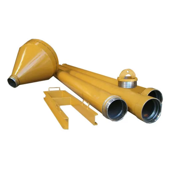 Manufacturing Concrete Tremie Pipe Diameter Concrete Pump Casings Tremie Pipe for Pile Concreting 
