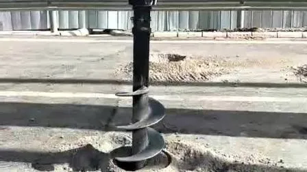 Excavator Earth Auger and Auger Soil Drill Price for Piling and Soil Auger 