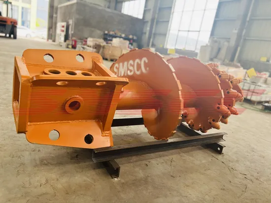 Piling Foundation Construction Rotary Drilling Rig Accessory Drilling Straight Auger with Soil Teeth 