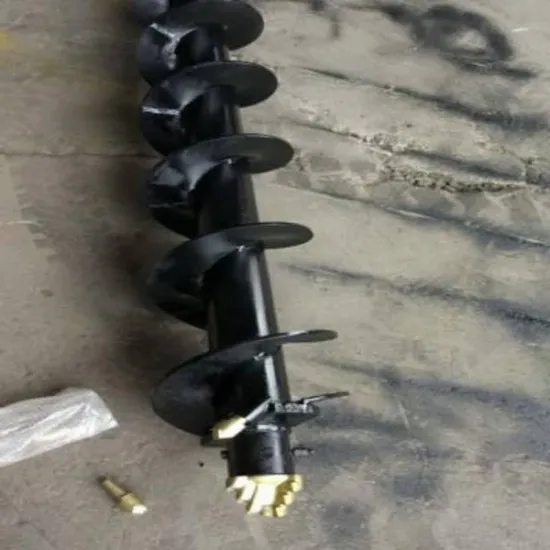 Excavator Conversion Auger Drilling Rig Power Pole PV Piling Machine Full Hydraulic Spiral Pilot Hole 