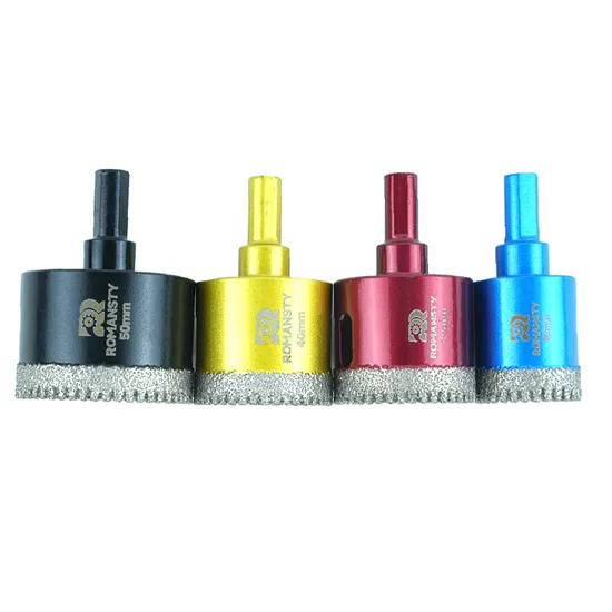 Diamond Dry Vacuum Brazed Drilling Core Drill Bits 