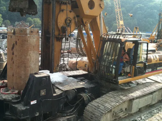 Tysim Krt150 Special Soil Condition Casing Oscillator Piling Casing 