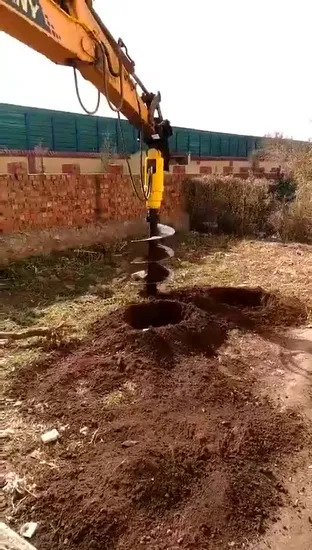 Bored Piling Tools Wearable Rock Auger 