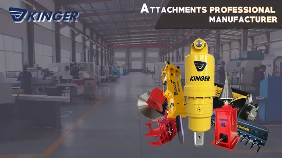 Kinger Soil Piling Spiral Drill Excavator Auger 