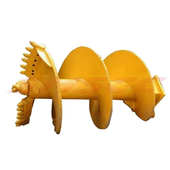 Smscc Conical Auger 600mm Rock Auger Rotary Drilling for Piling Foundation Construction 